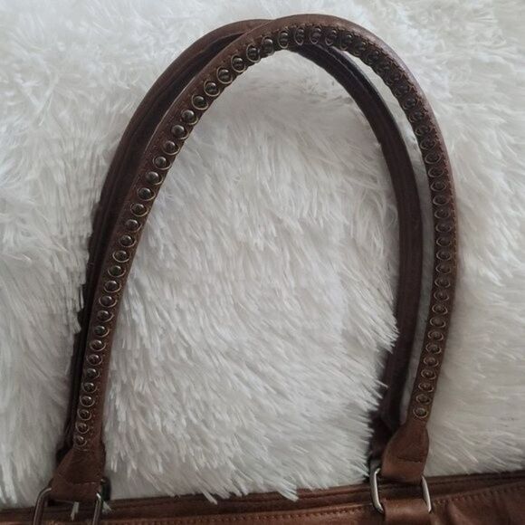 Antik Kraft leather shoulder tote bag - Picture 16 of 16